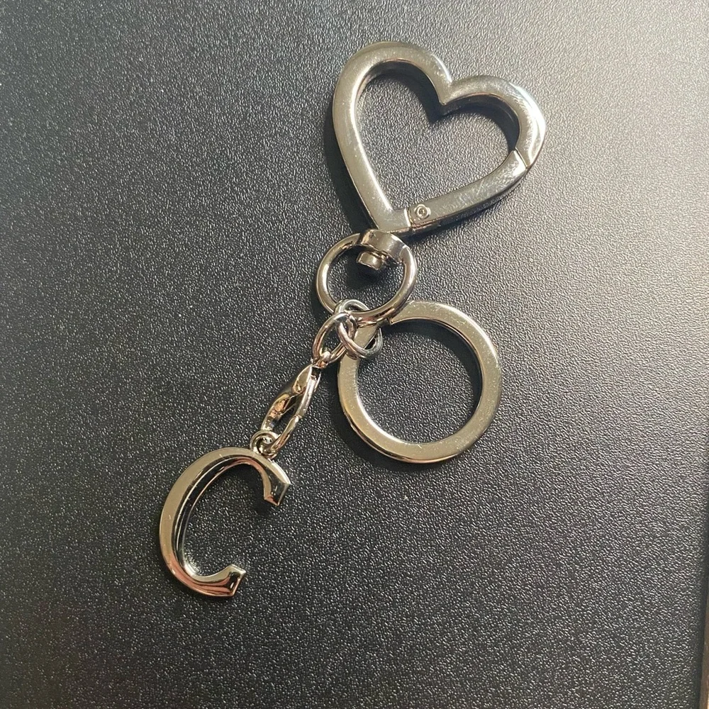 Letter C keychain